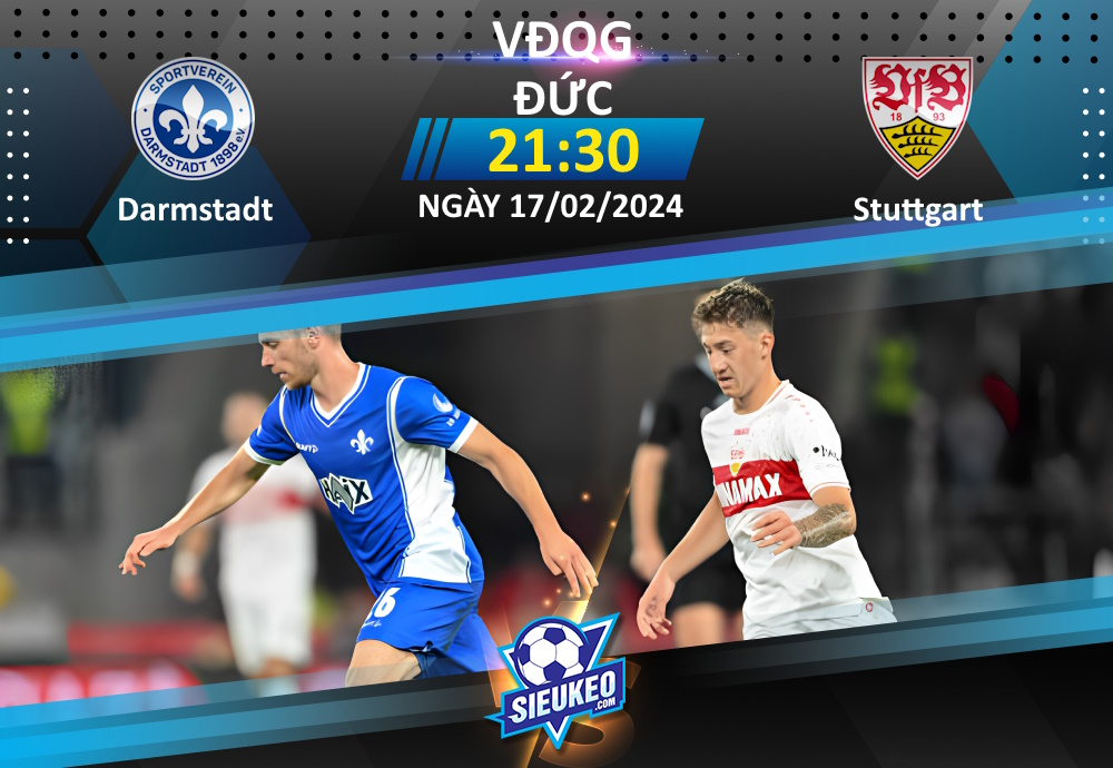 Soi kèo bóng đá Darmstadt vs Stuttgart 21h30 ngày 17/02/2024: Tân binh gặp khó