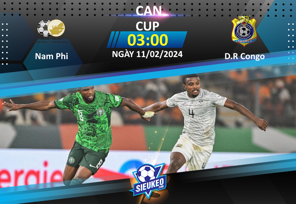 Soi kèo bóng đá Nam Phi vs D.R. Congo 03h00 ngày 11/02/2024: Chờ đợi hiệp phụ