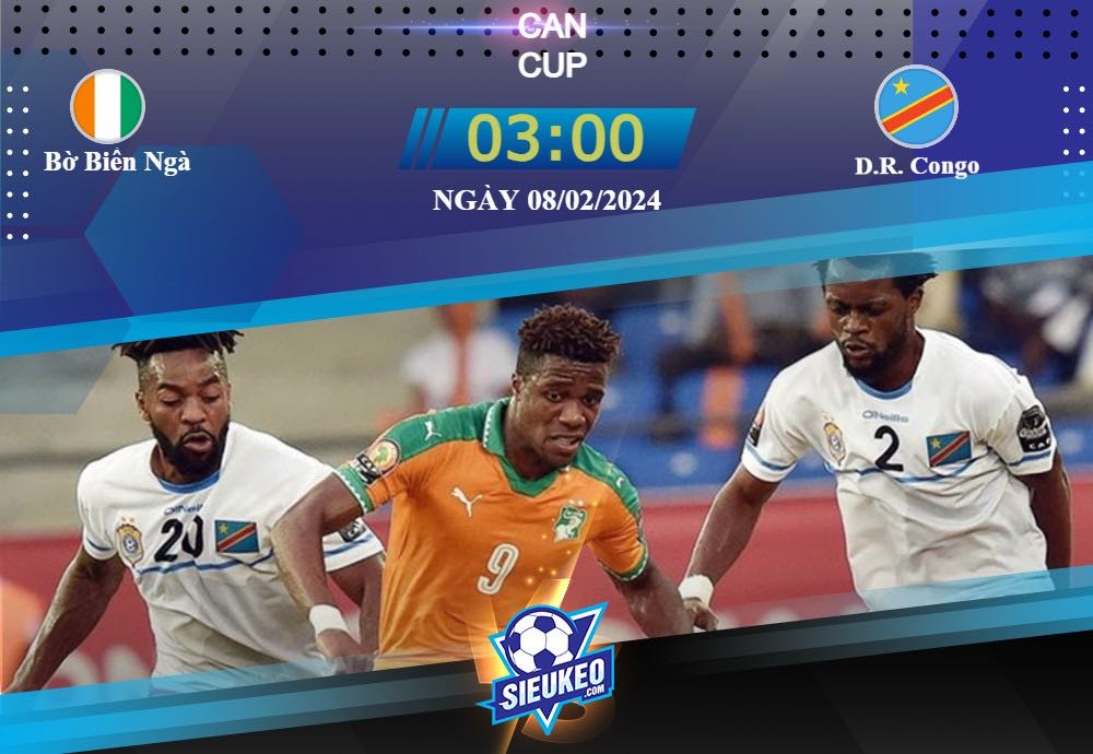 Soi kèo bóng đá Bờ Biển Ngà vs D.R. Congo 03h00 ngày 08/02/2024: Chết hụt sống dai