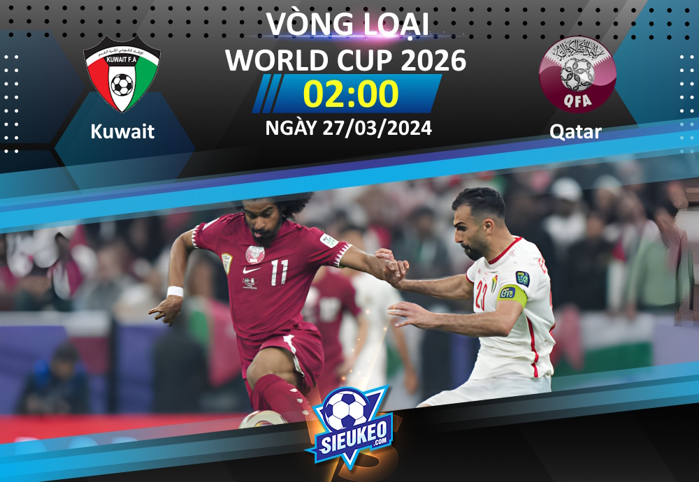 Soi kèo bóng đá Kuwait vs Qatar 02h00 ngày 27/03/2024: Khó cản The Maroons