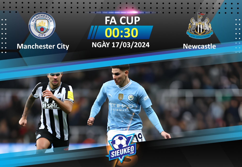 Soi kèo bóng đá Manchester City vs Newcastle 00h30 ngày 17/03/2024: Citizens áp đảo