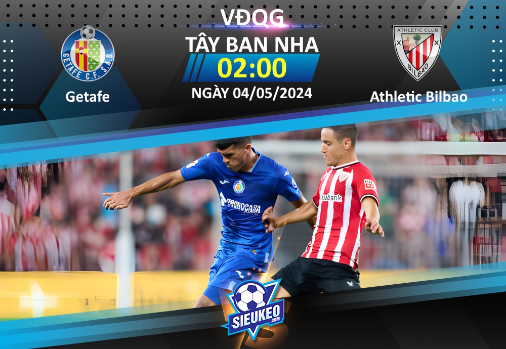 Soi kèo bóng đá Getafe vs Athletic Bilbao 02h00 ngày 04/05/2024: 1 điểm chia đều