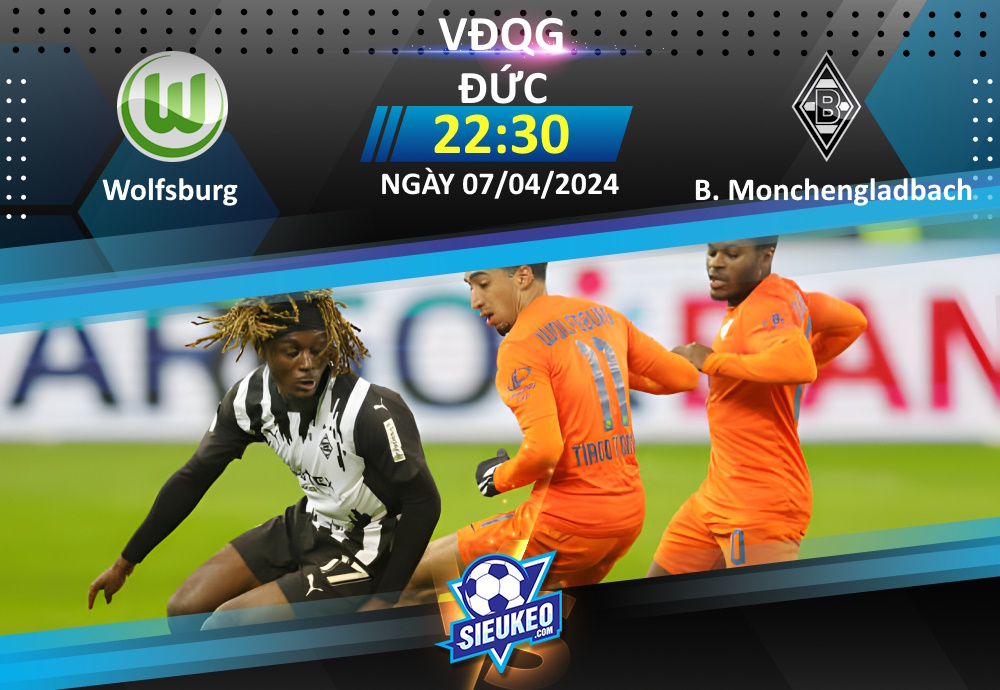 Soi kèo bóng đá Wolfsburg vs Monchengladbach 22h30 ngày 07/04/2024: Đối thủ kỵ giơ