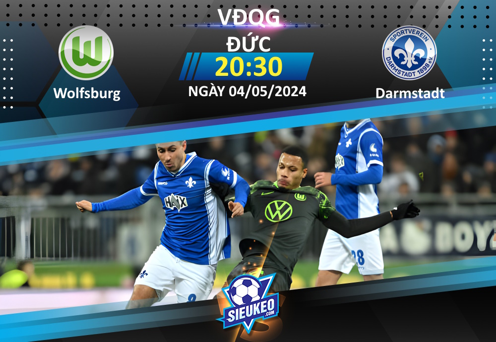 Soi kèo bóng đá Wolfsburg vs Darmstadt 20h30 ngày 04/05/2024: Mồi ngon cho “Sói xanh”