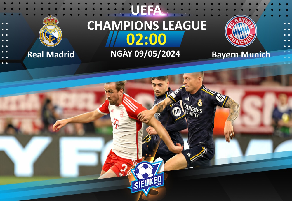 Soi kèo bóng đá Real Madrid vs Bayern Munich 02h00 ngày 09/05/2024: Khó cản “Kền kền”