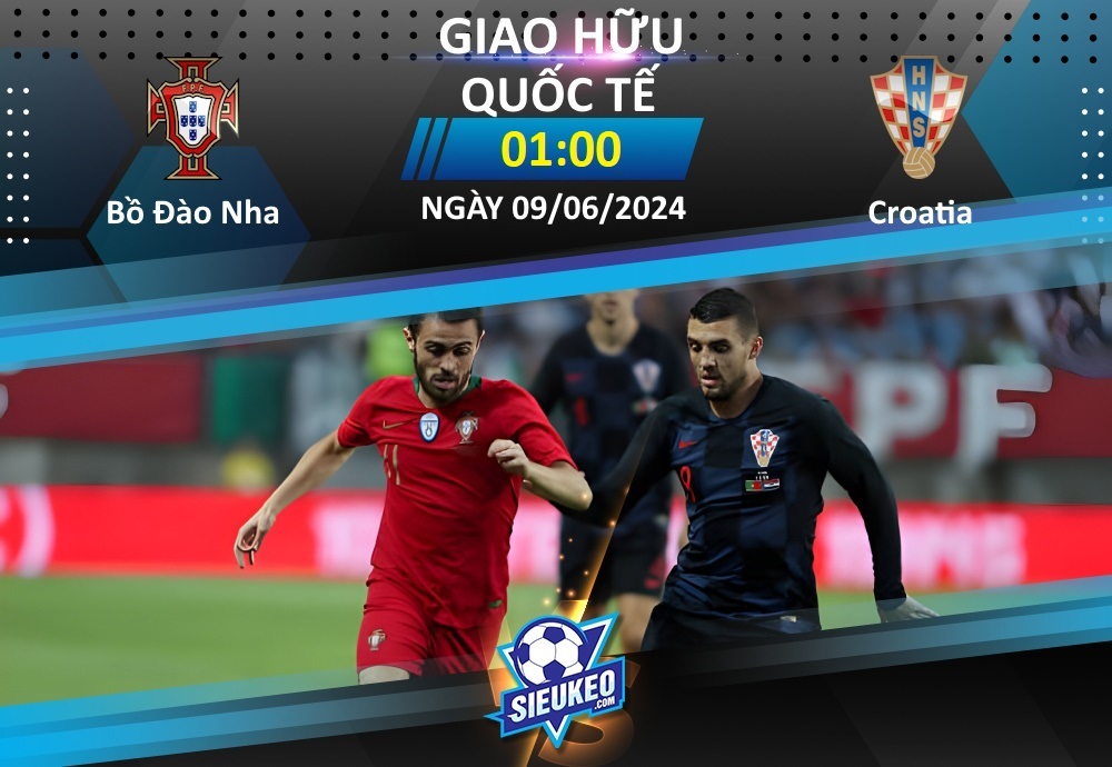 Soi kèo bóng đá Bồ Đào Nha vs Croatia 01h00 ngày 09/06/2024: Nhạt nhòa sắc Caro