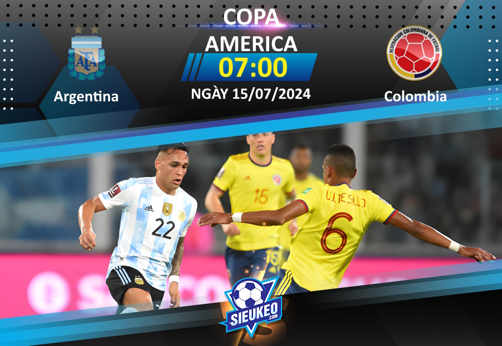 Soi kèo bóng đá Argentina vs Colombia 07h00 ngày 15/07/2024: Định mệnh gọi tên ai?