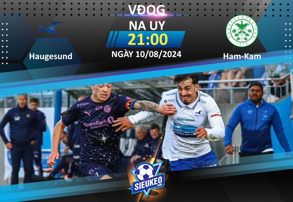 Soi kèo bóng đá Haugesund vs Ham-Kam 21h00 ngày 10/08/2024: Chia điểm mãn nhãn