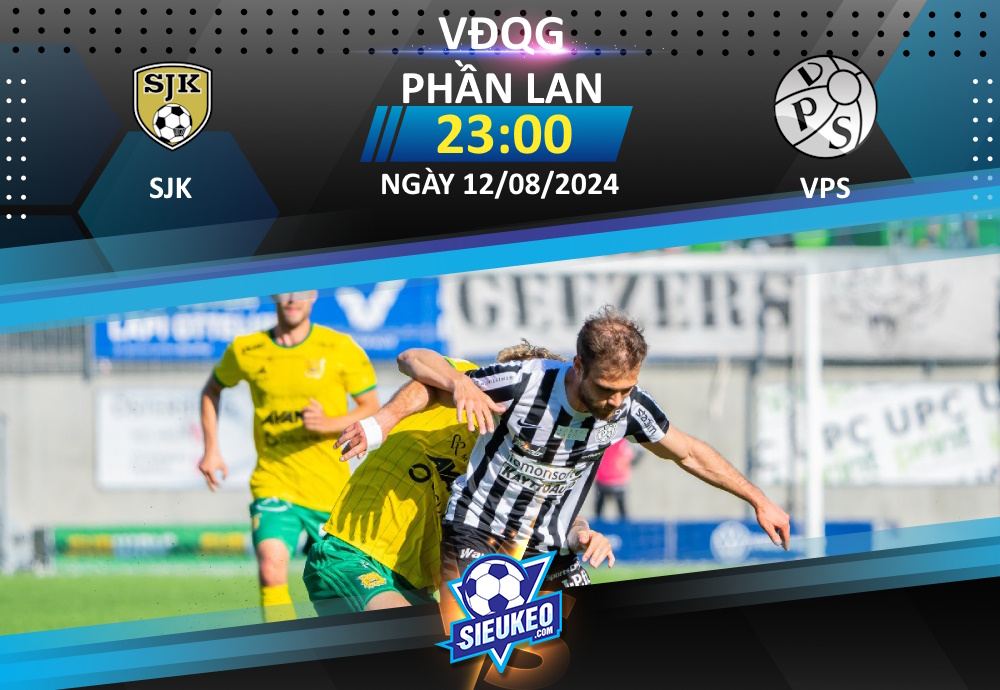 Soi kèo bóng đá SJK vs VPS 23h00 ngày 12/08/2024: Tiễn khách về tay trắng