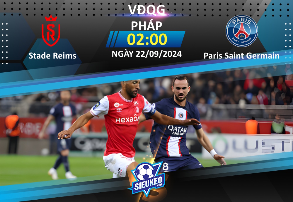 Soi kèo bóng đá Stade Reims vs Paris Saint Germain 02h00 ngày 22/09/2024: Khó cản nhà vua