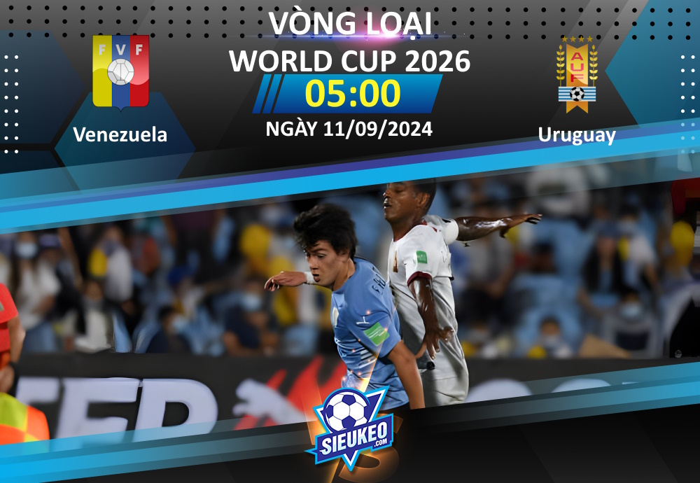 Soi kèo bóng đá Venezuela vs Uruguay 05h00 ngày 11/09/2024: Chia điểm nhạt nhòa