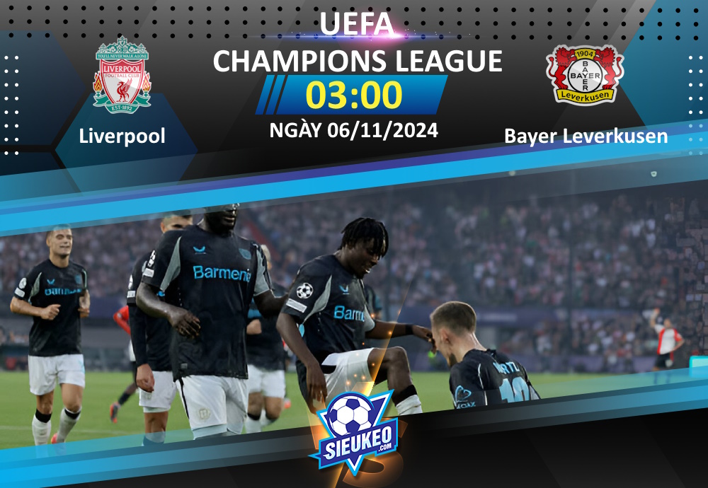 Soi kèo bóng đá Liverpool vs Bayer Leverkusen 03h00 ngày 06/11/2024: Tiễn khách về tay trắng