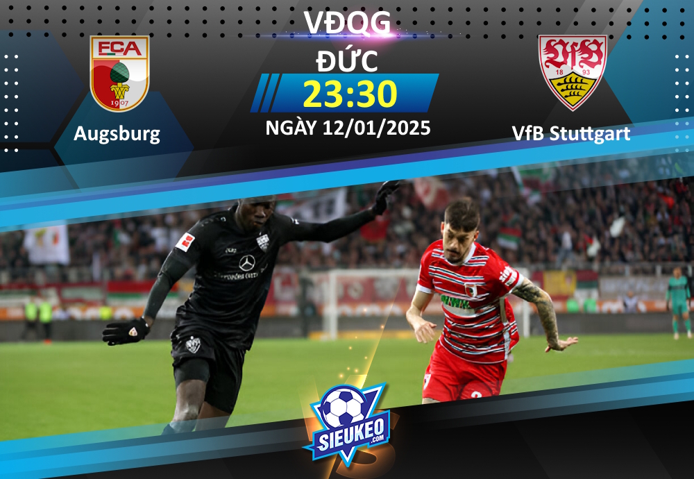 Soi kèo bóng đá Augsburg vs VfB Stuttgart 23h30 ngày 12/01/2025: Cạm bẫy tại WWK Arena