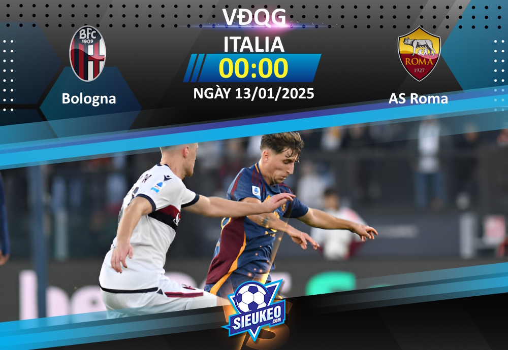 Soi kèo bóng đá Bologna vs AS Roma 00h00 ngày 13/01/2025: Bầy sói phục hận