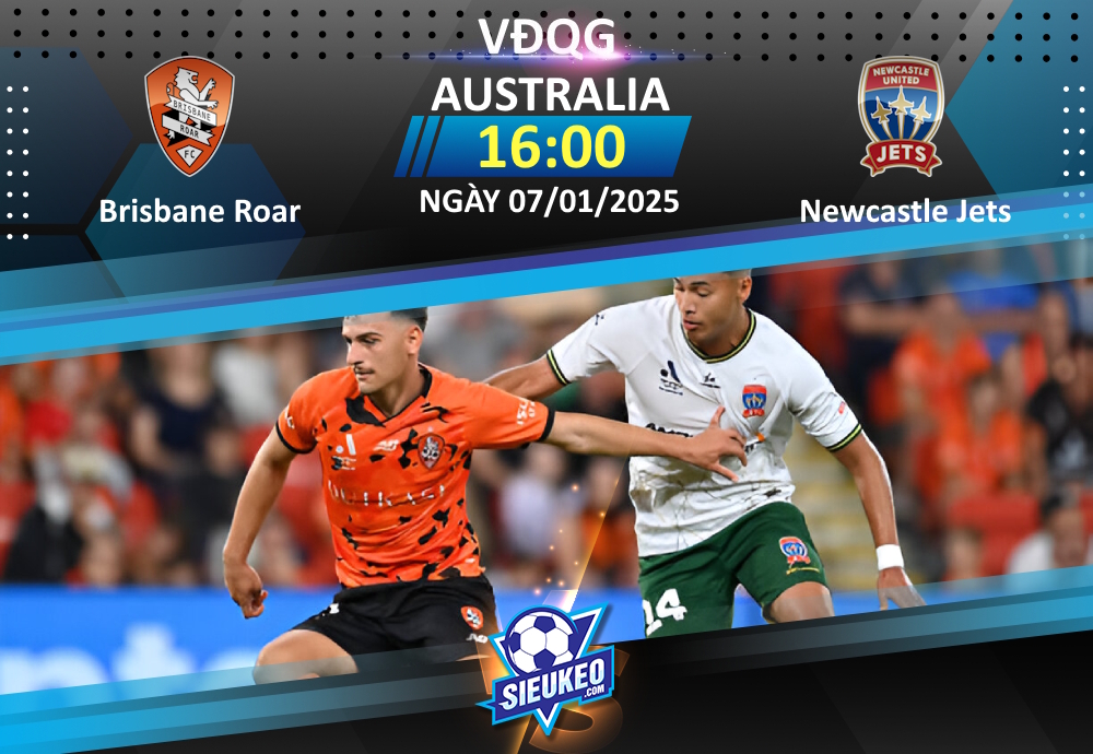 Soi kèo bóng đá Brisbane Roar vs Newcastle Jets 16h00 ngày 07/01/2024: Chia điểm mãn nhãn