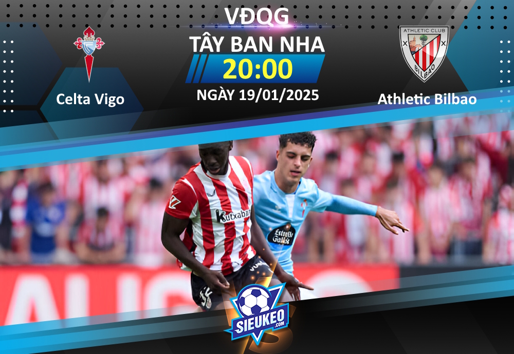 Soi kèo bóng đá Celta Vigo vs Athletic Bilbao 20h00 ngày 19/01/2025: Cạm bẫy tại Balaídos