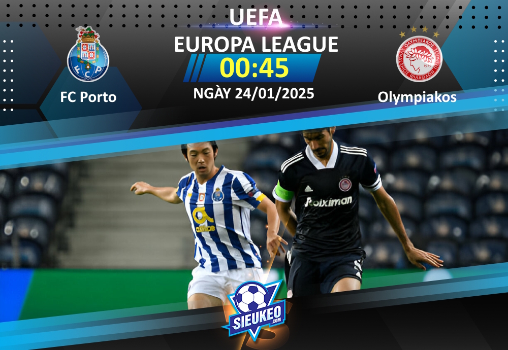 Soi kèo bóng đá FC Porto vs Olympiakos 00h45 ngày 24/01/2024: Điểm tựa Dragao