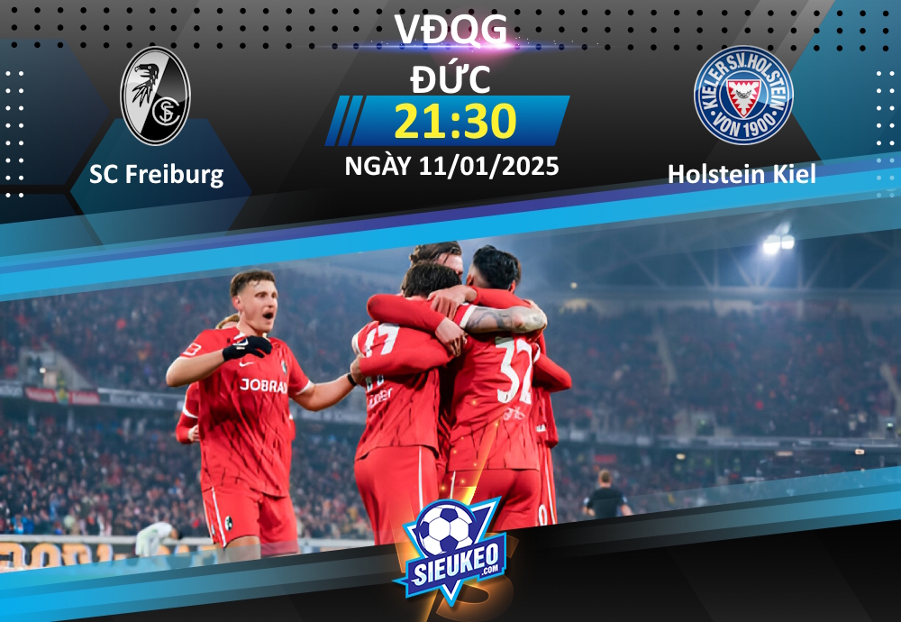 Soi kèo bóng đá SC Freiburg vs Holstein Kiel 21h30 ngày 11/01/2024: Bất ngờ tại Europa Park