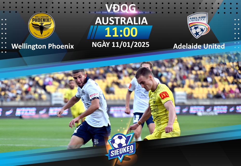 Soi kèo bóng đá Wellington Phoenix vs Adelaide United 11h00 ngày 11/01/2025: Chờ tiệc bàn thắng