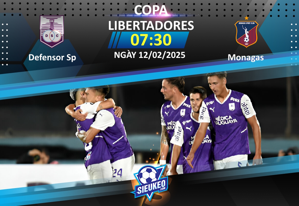 Soi kèo bóng đá Defensor Sp vs Monagas 07h30 ngày 12/02/2025: Ngược dòng ấn tượng