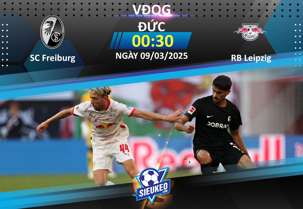 Soi kèo bóng đá SC Freiburg vs RB Leipzig 00h30 ngày 09/03/2025: Chủ nhà phá dớp